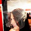 Ali | Custom Birdcage veil with flower